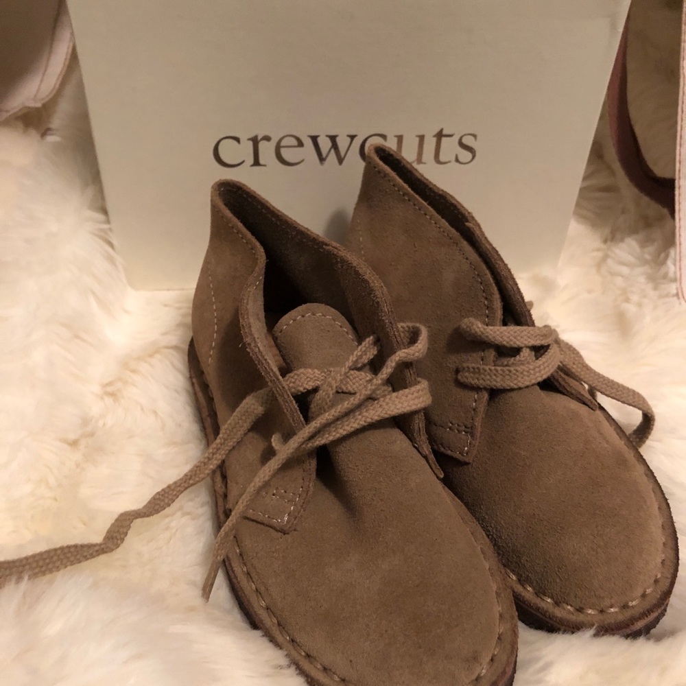 J.Crew Crew Cuts Suede Macalister Boots NIB K10